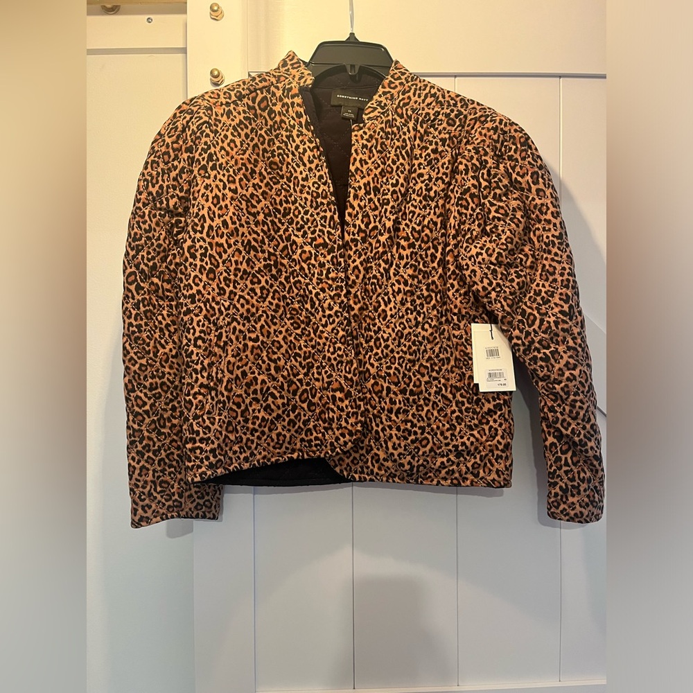 NWT Something Navy Reversible Jacket